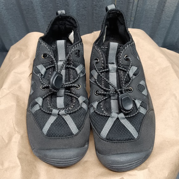 Merrell Hydro Cove Boys Kids Sport Shoes Black - Picture 2 of 5